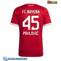 Fotballdrakt Dame Bayern Munich Aleksandar Pavlovic #45 Hjemmedrakt 2026-27 Kortermet